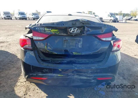 2014 Hyundai Elantra из США, поврежденный, VIN KMHDH6AH8EU024611
